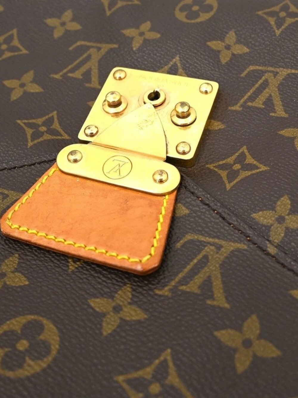 LOUIS VUITTON SERVIETTE CONSEILLER BRIEFCASE - Picture 5 of 14